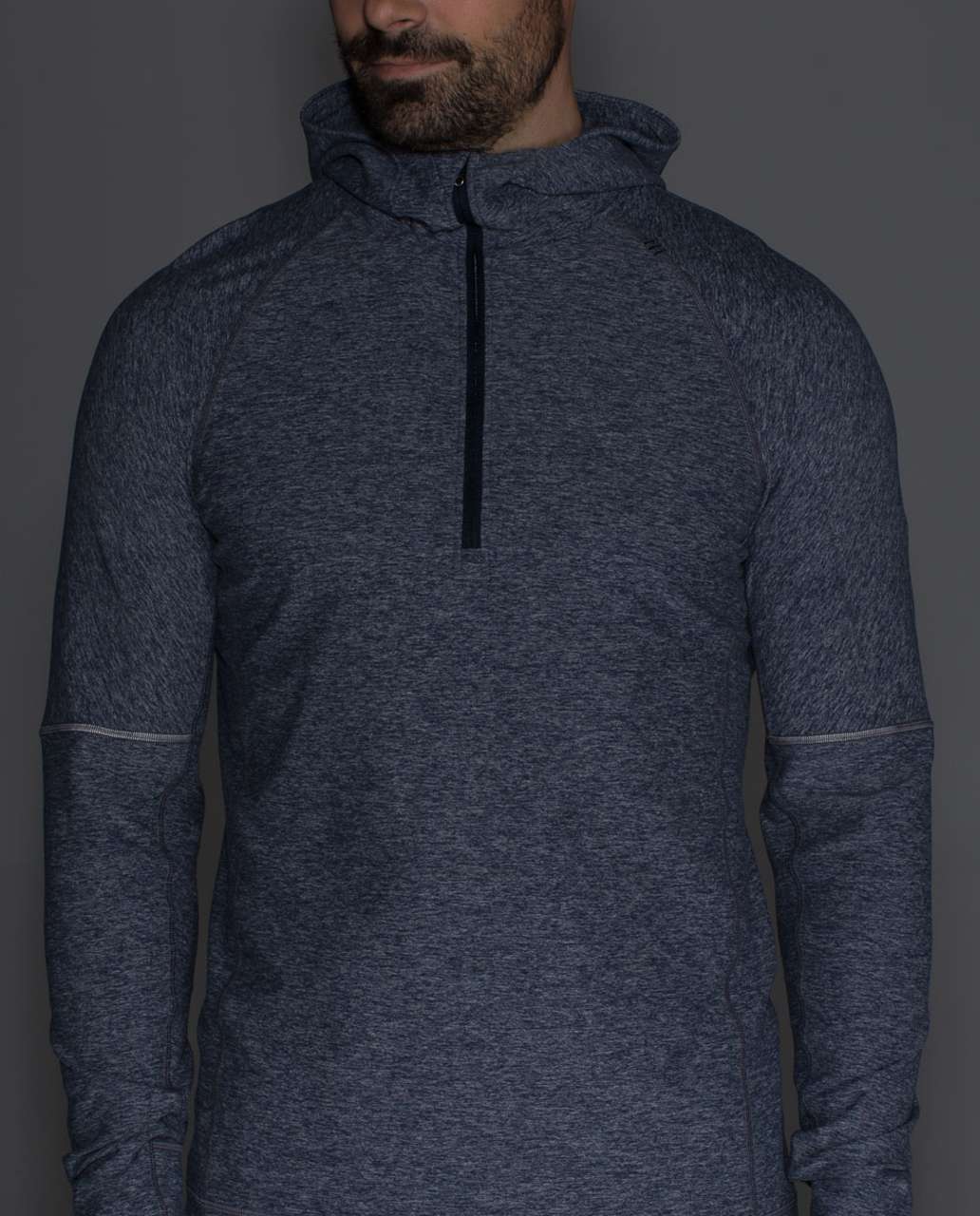 Lululemon Sweat Session Hoodie - Heathered Inkwell