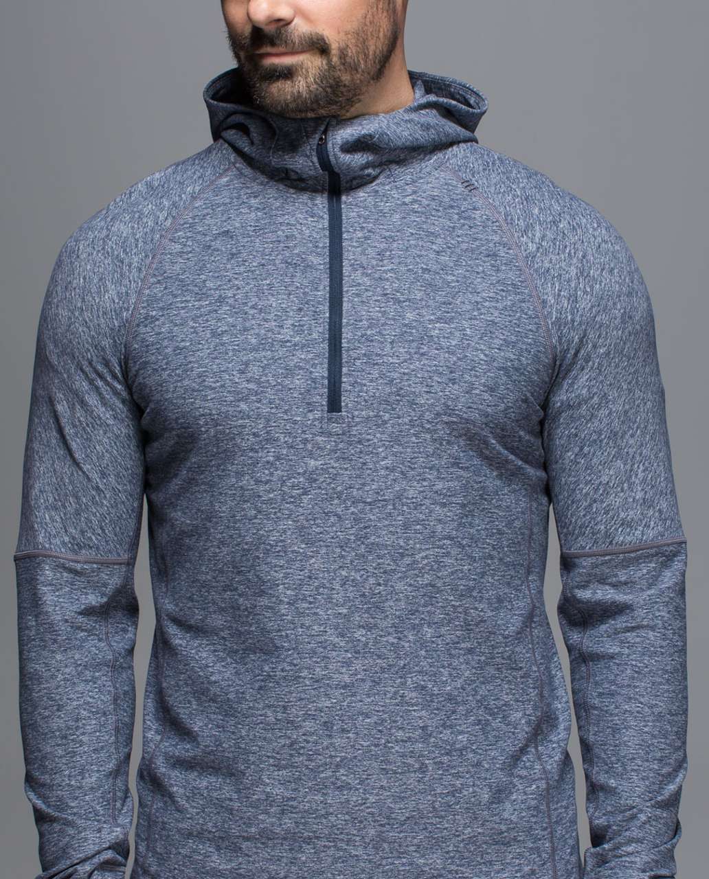 Lululemon Sweat Session Hoodie - Heathered Inkwell