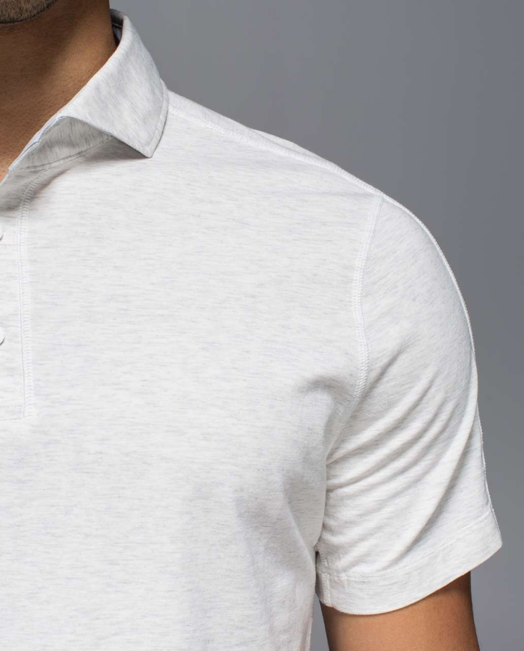 Lululemon Rival Polo - Heathered White