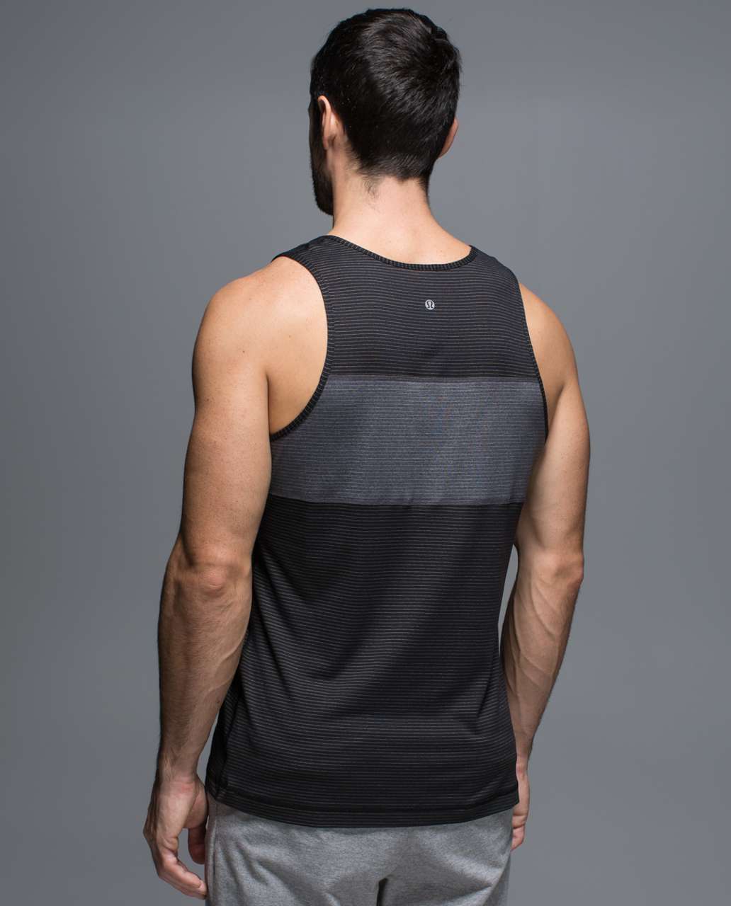 Lululemon Practice Tank - Black / Heathered Deep Coal