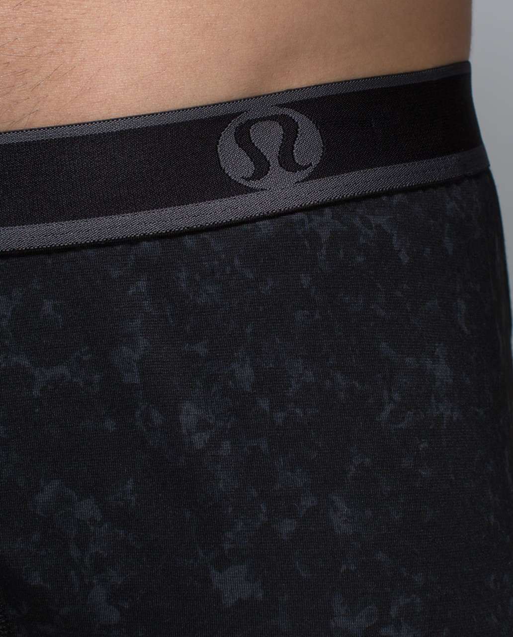 Lululemon No Boxer Boxer - Winter Bloom Deep Coal Black