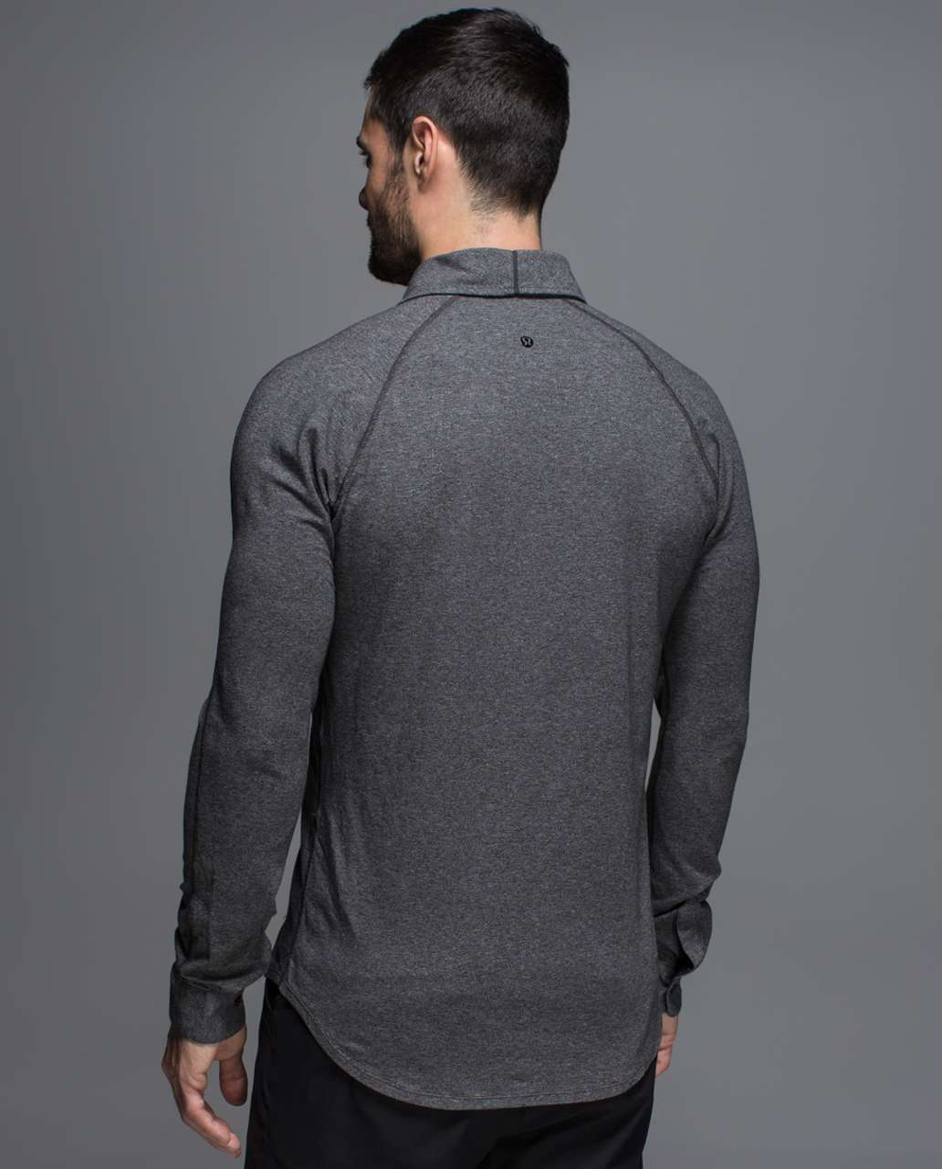 Lululemon Rival Button Up - Heathered Speckled Black