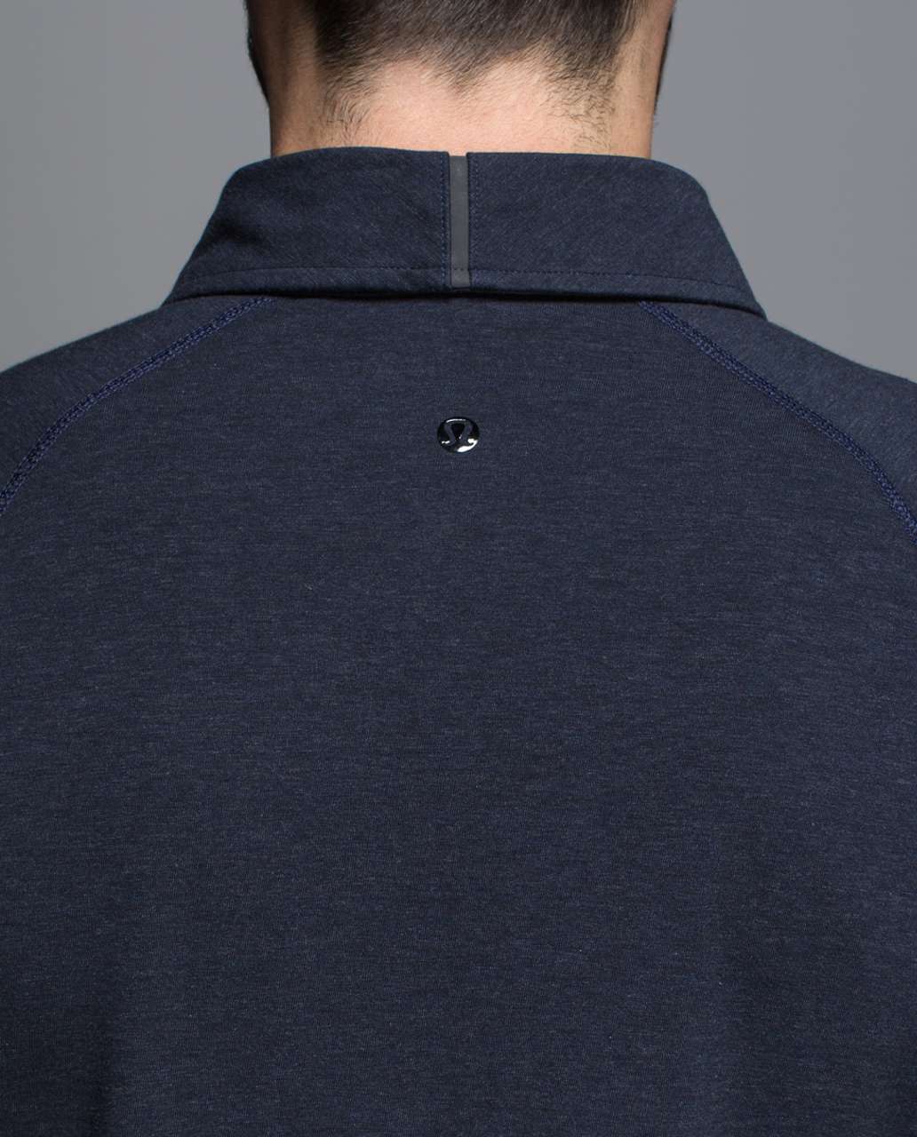Lululemon Rival Button Up - Heathered Inkwell