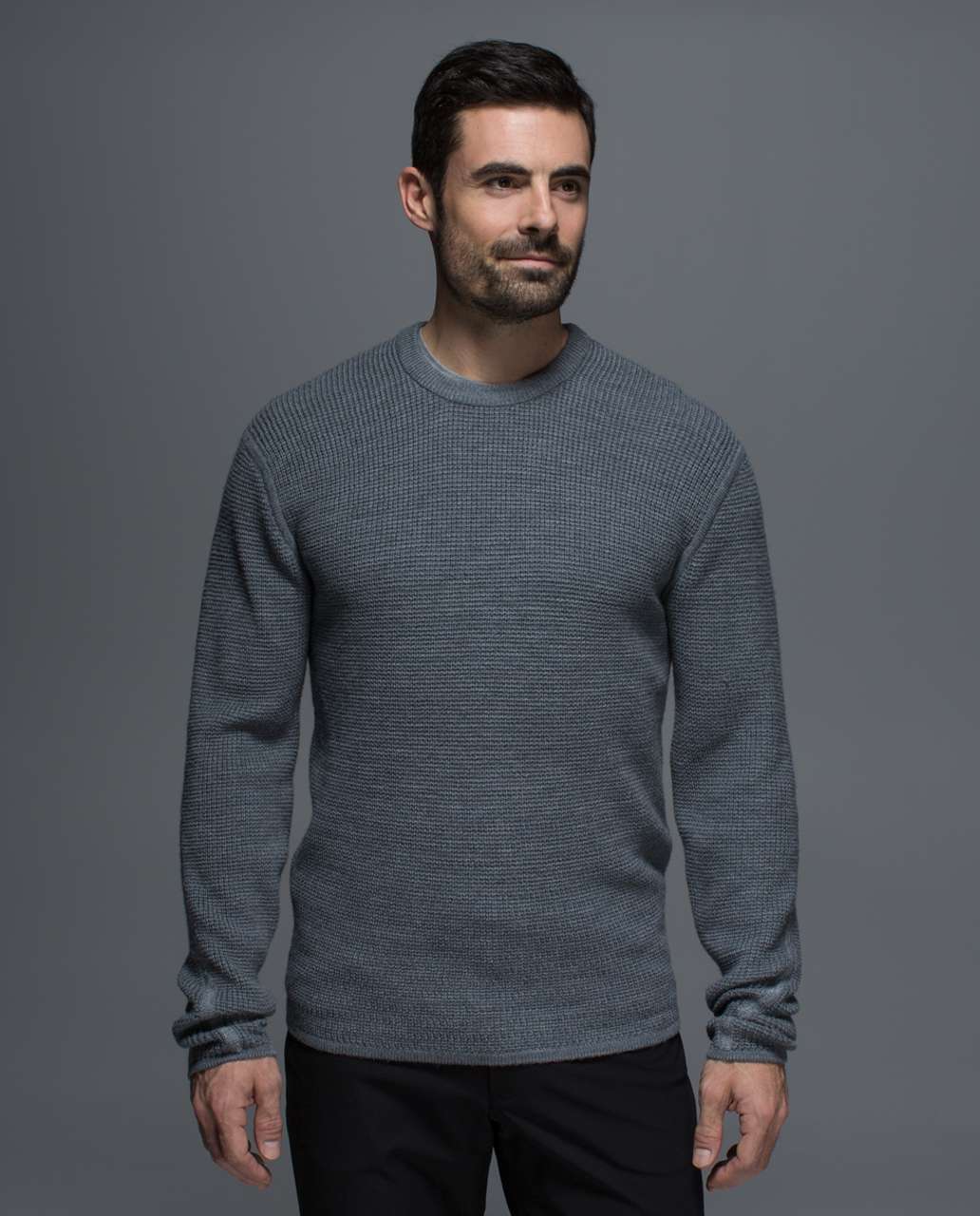 Lululemon Keep It Cozy Crew - Black - lulu fanatics