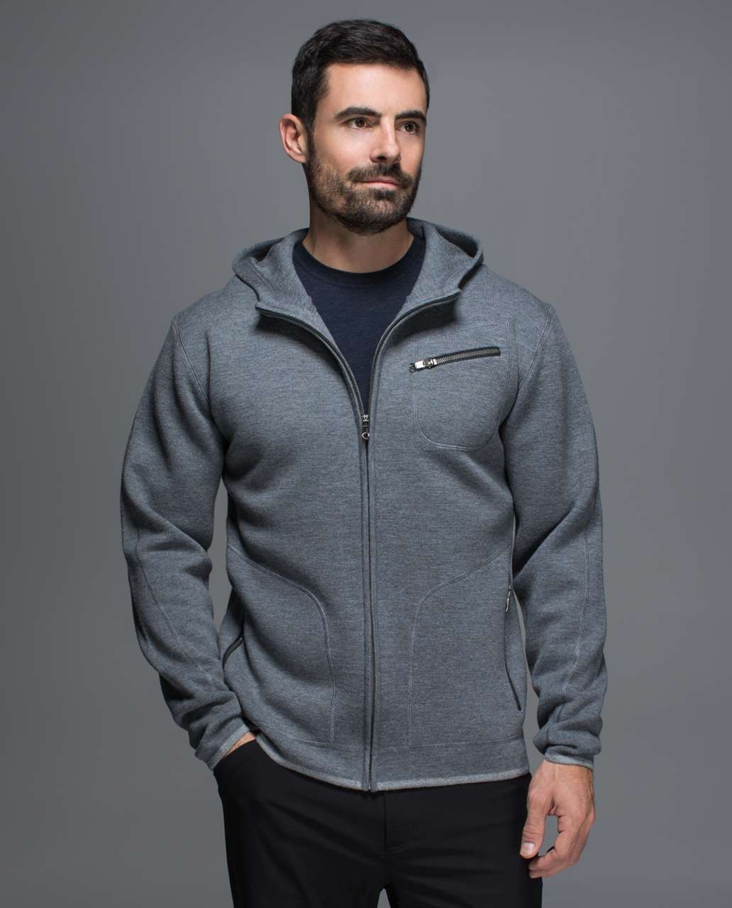 Lululemon Carry-On Hoodie - Heathered Coal