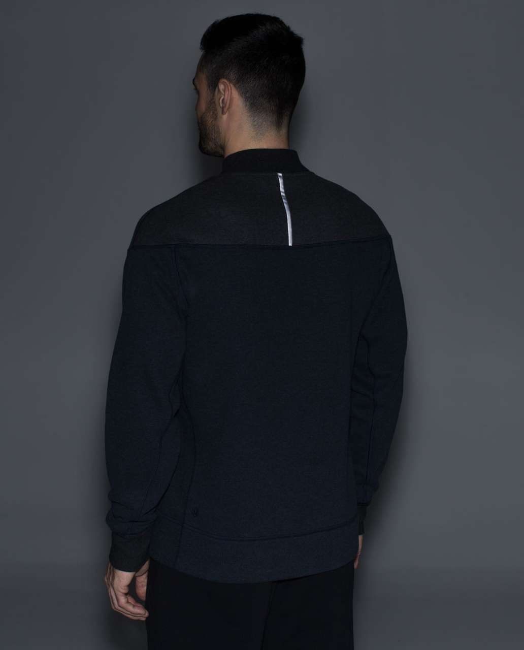 Lululemon Revolve Henley - Heathered Inkwell / Heathered Black