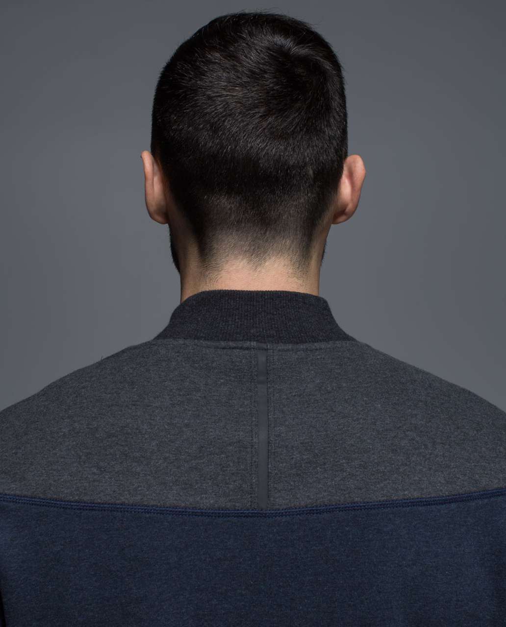 Lululemon Revolve Henley - Heathered Inkwell / Heathered Black