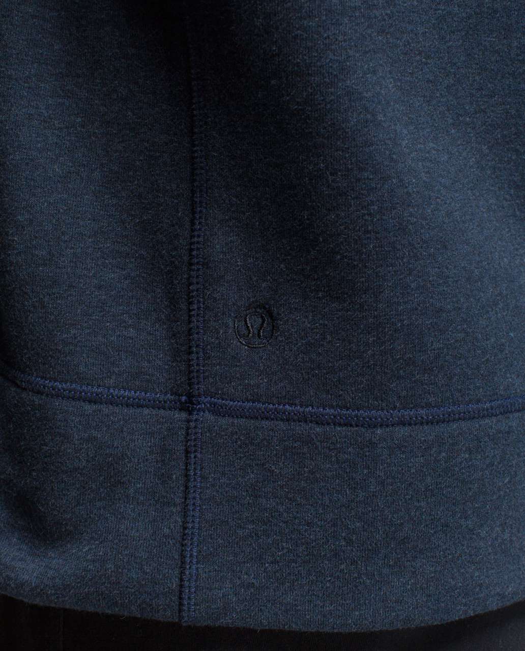 Lululemon Revolve Henley - Heathered Inkwell / Heathered Black