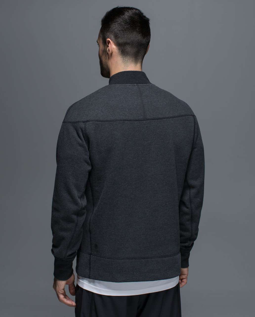 Lululemon Revolve Henley - Heathered Black