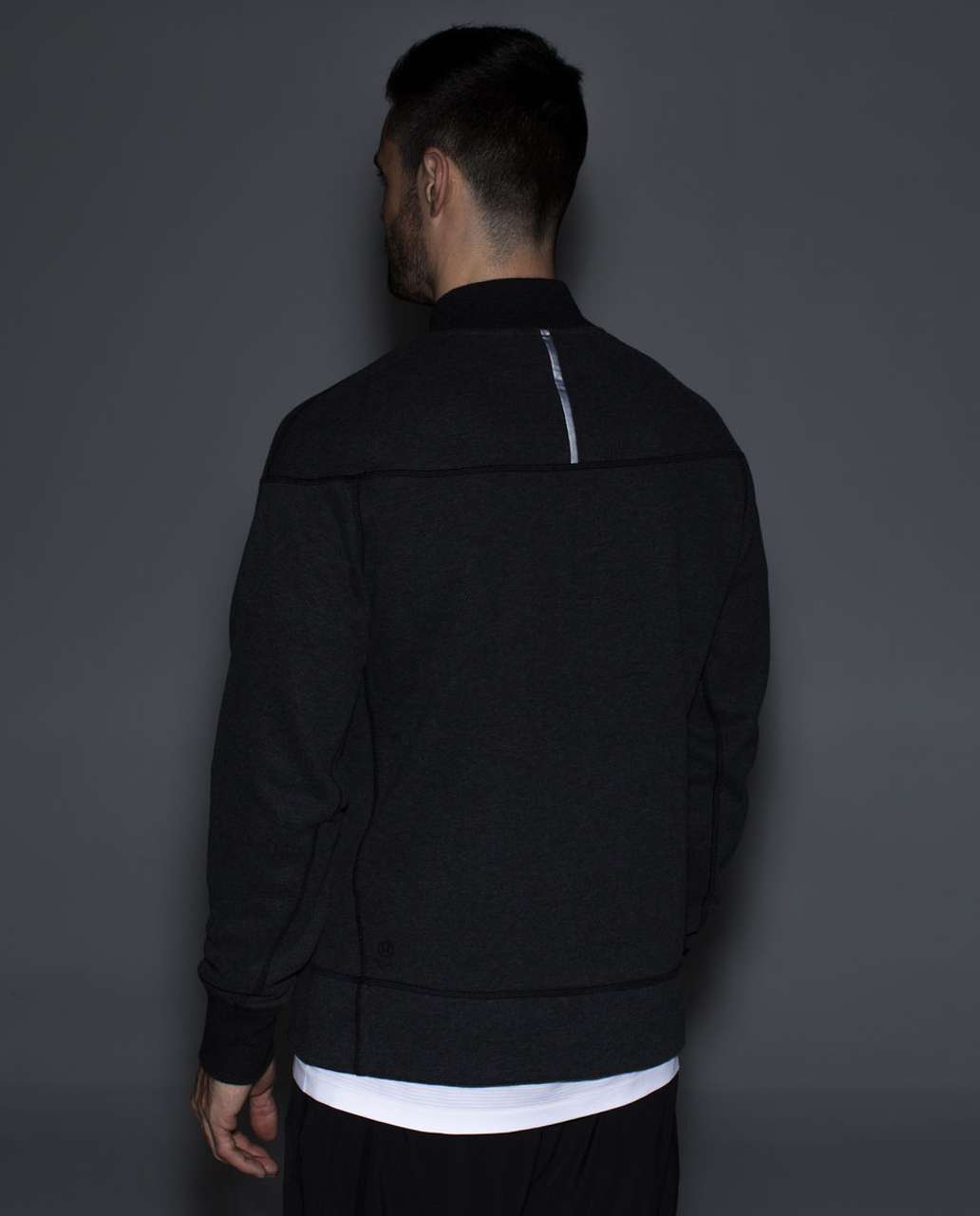 Lululemon Revolve Henley - Heathered Black