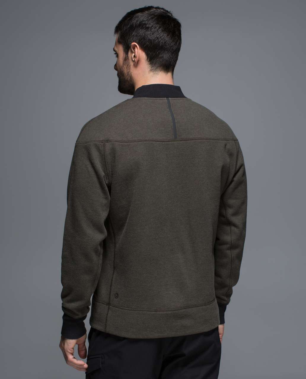 Lululemon Revolve Henley - Heathered Deep Camo / Black