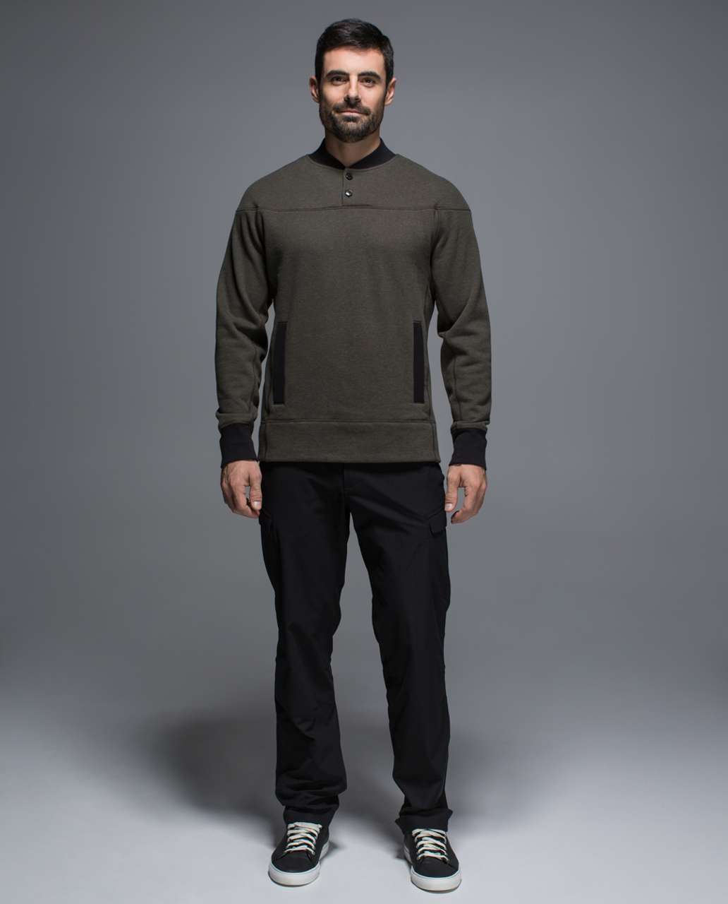 Lululemon Men's Revolve Henley Sweatshirt XL