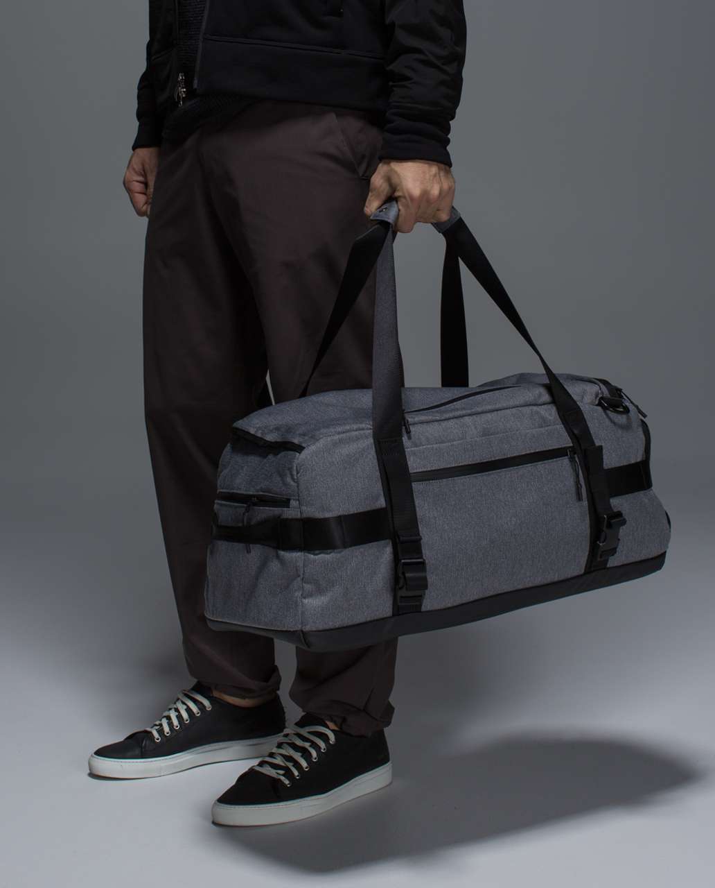 Lululemon Daily Sweat Duffel - Slate / Black (First Release)