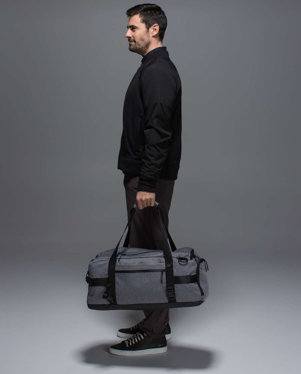 Lululemon Daily Sweat Duffel - Slate / Black (First Release)