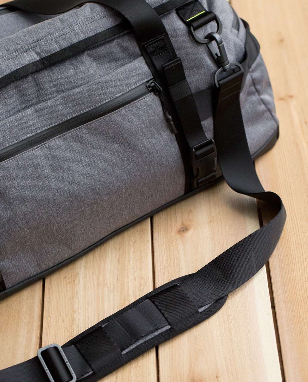 Lululemon Daily Sweat Duffel - Slate / Black (First Release)