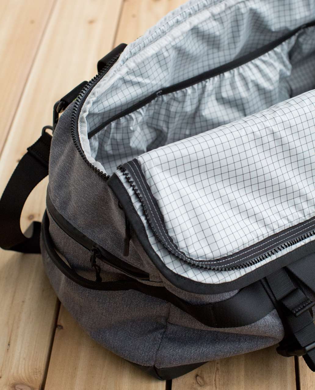 Lululemon Daily Sweat Duffel - Slate / Black (First Release)