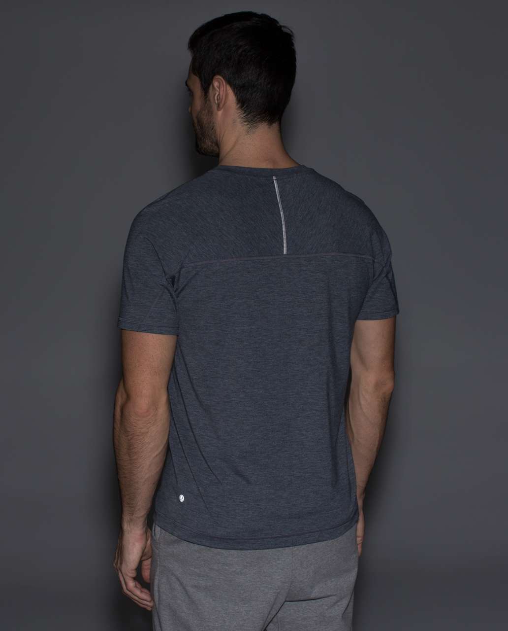 Lululemon Protean Short Sleeve - Heathered Inkwell