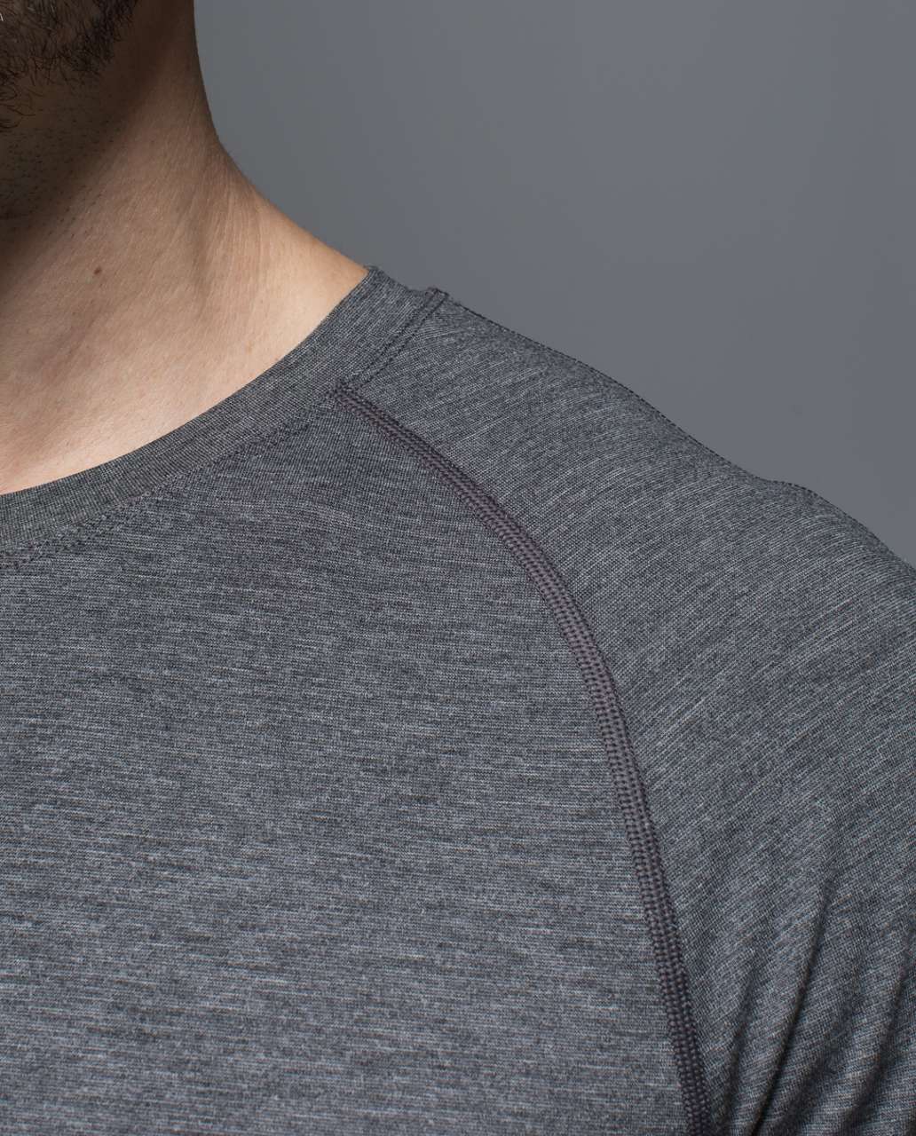 Lululemon Protean Short Sleeve - Heathered Black (First Release)