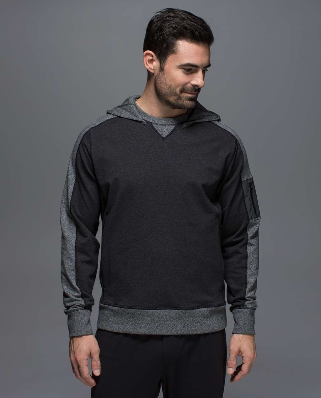 Lululemon Revival Hoodie - Heathered Black / Heathered Speckled Black