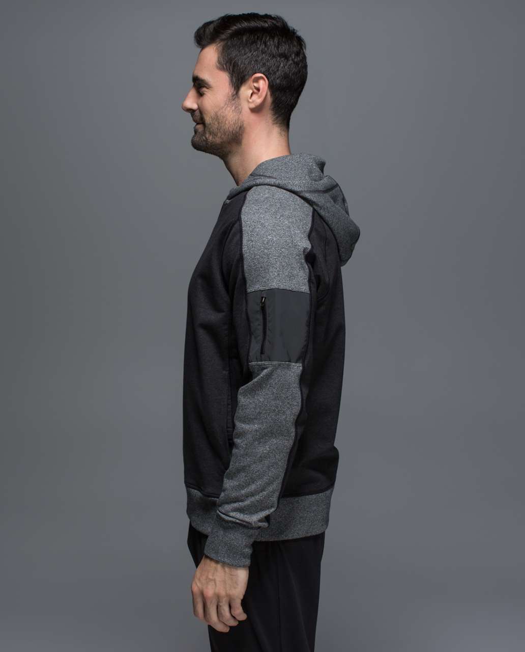 Lululemon Revival Hoodie - Heathered Black / Heathered Speckled Black