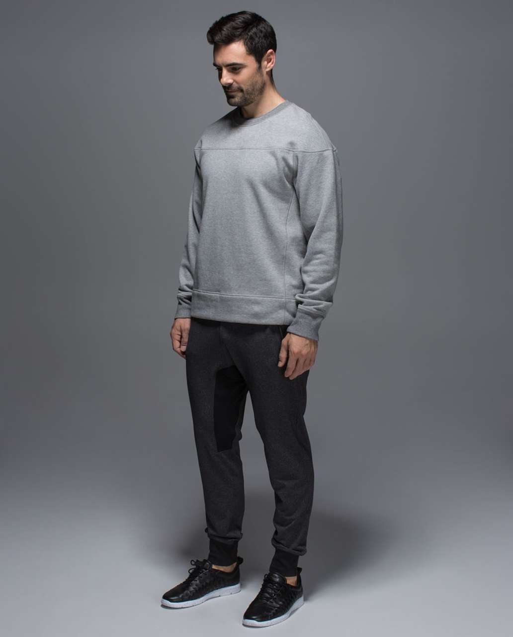 Lululemon Revolve Long Sleeve - Heathered Medium Grey