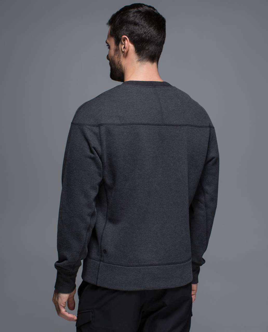 Lululemon Revolve Long Sleeve - Heathered Black