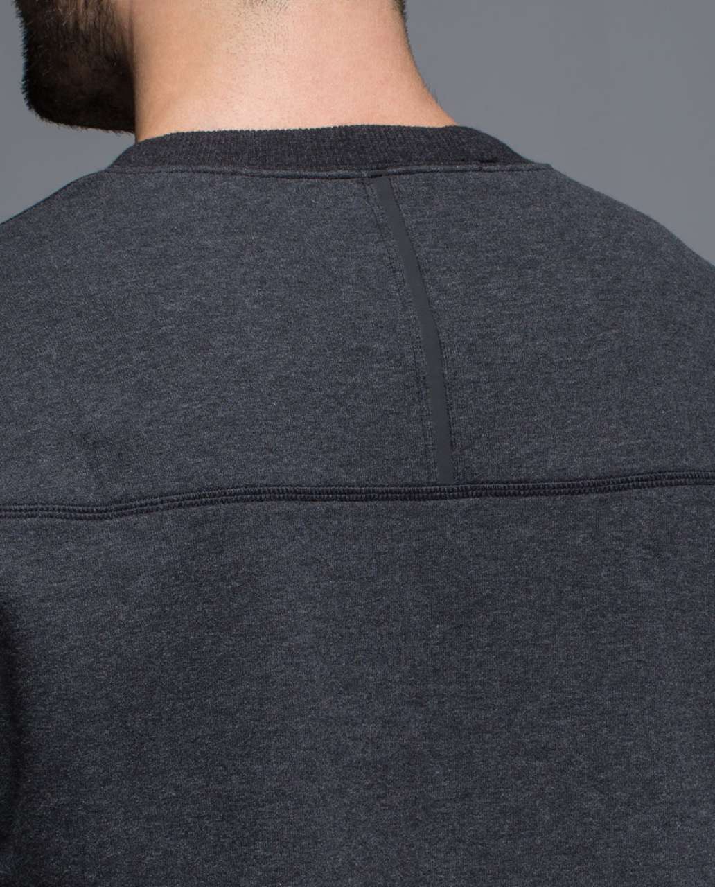 Lululemon Revolve Long Sleeve - Heathered Black