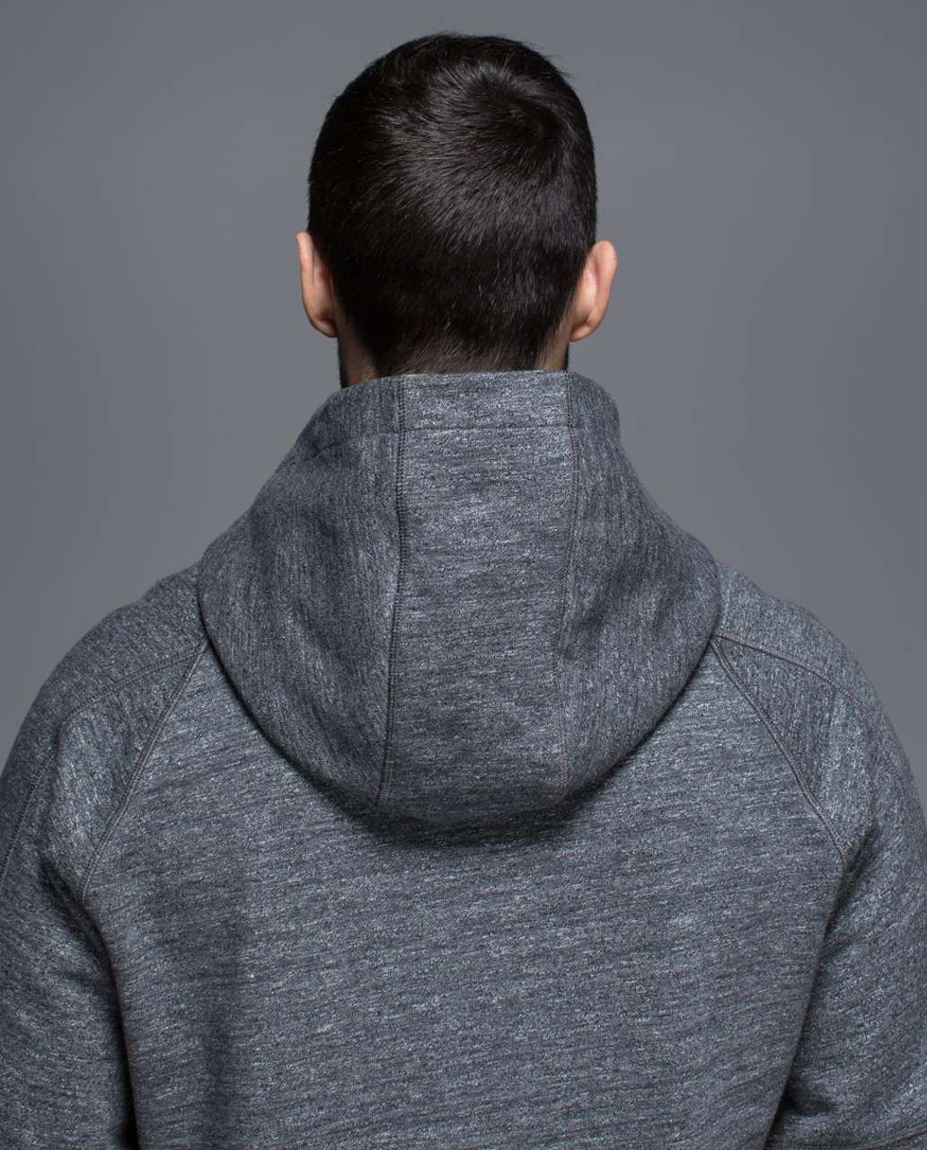 Lululemon Best Coast Hoodie - Heathered Snow Slub Coal