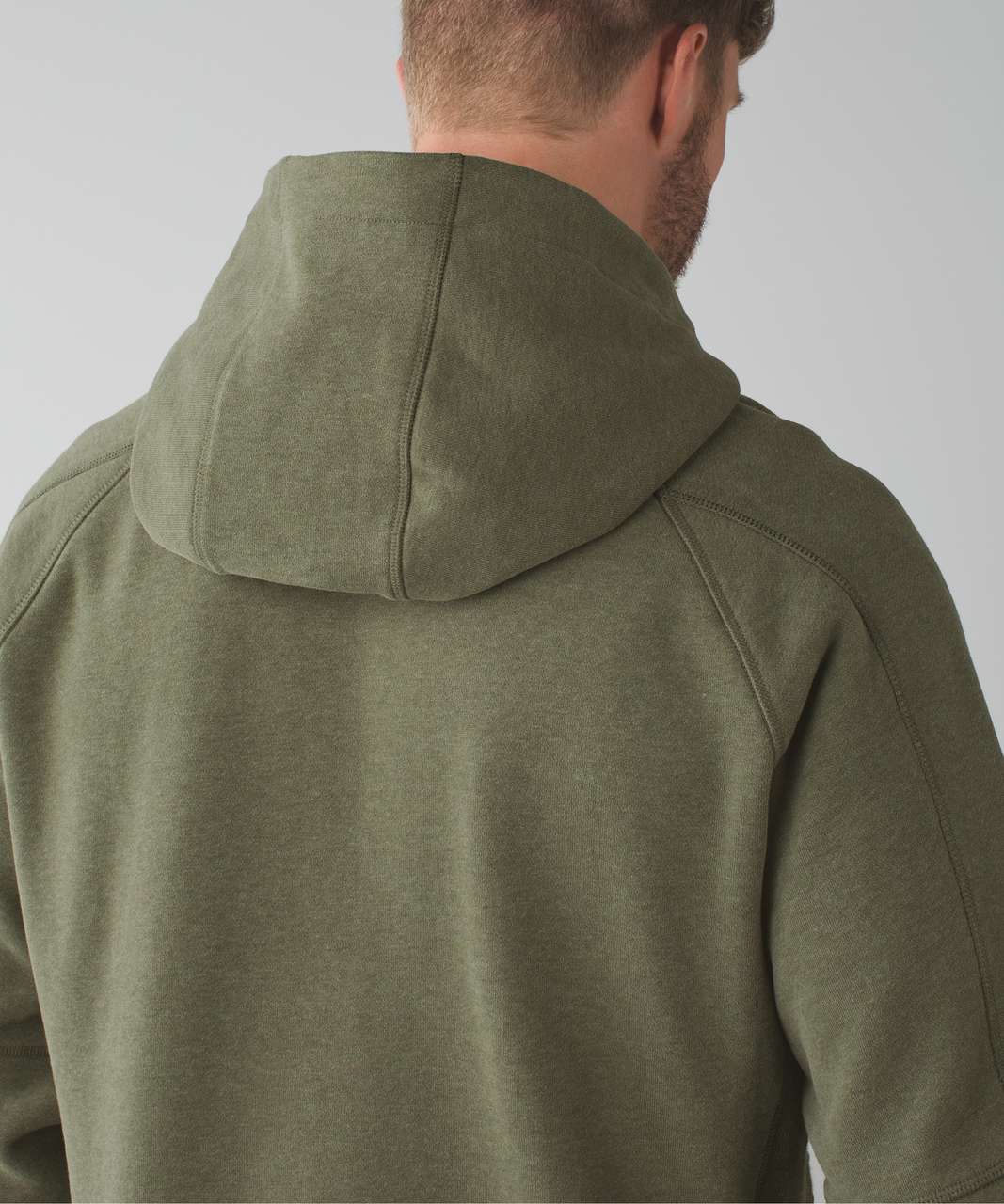 Lululemon Best Coast Hoodie - Heathered Fatigue Green