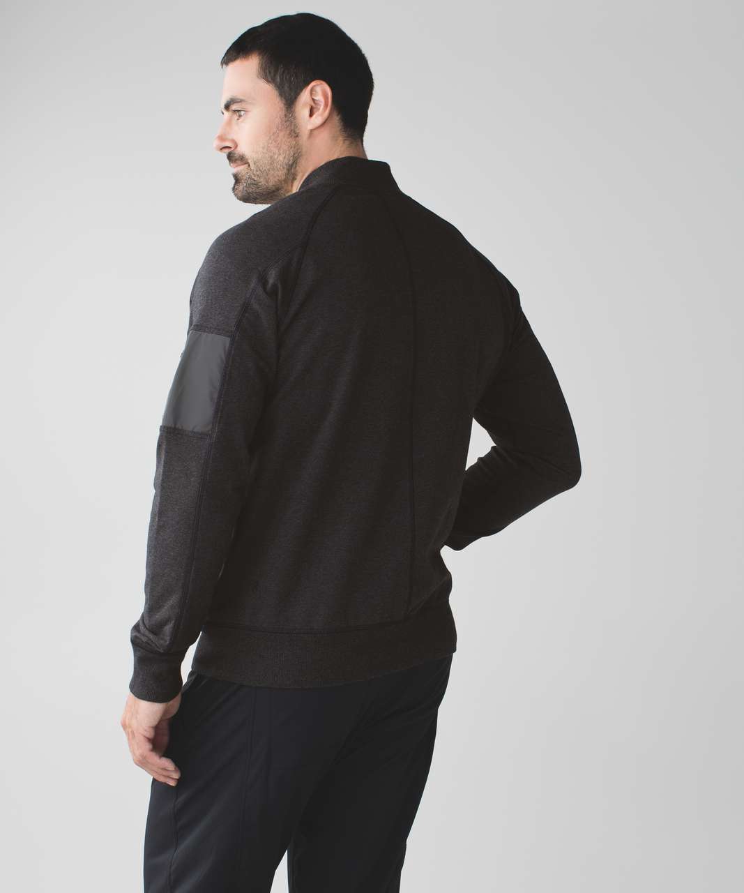 Lululemon Revival Bomber - Heathered Black