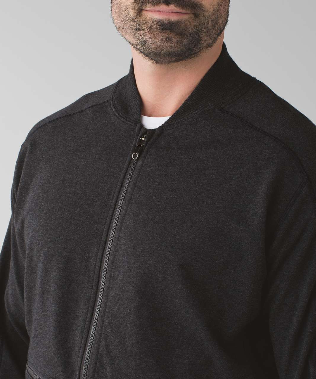 Lululemon Revival Bomber - Heathered Black