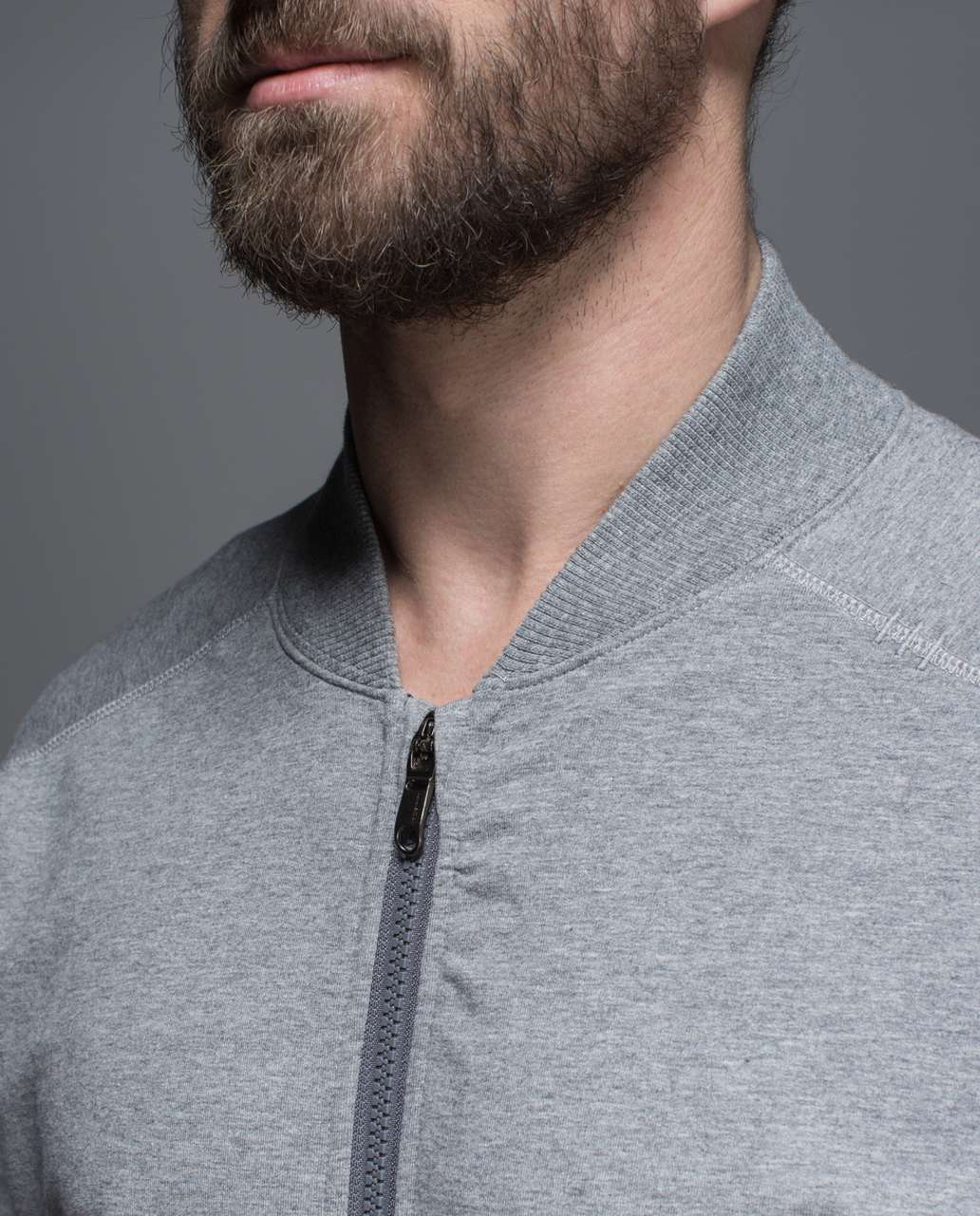 Lululemon Revival Bomber - Heathered Medium Grey