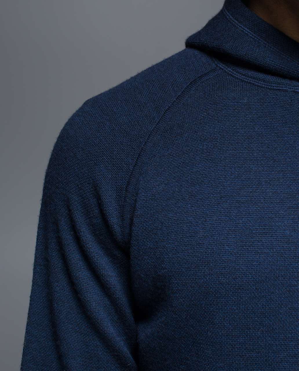 Lululemon Transit Hoodie - Heathered Deep Navy