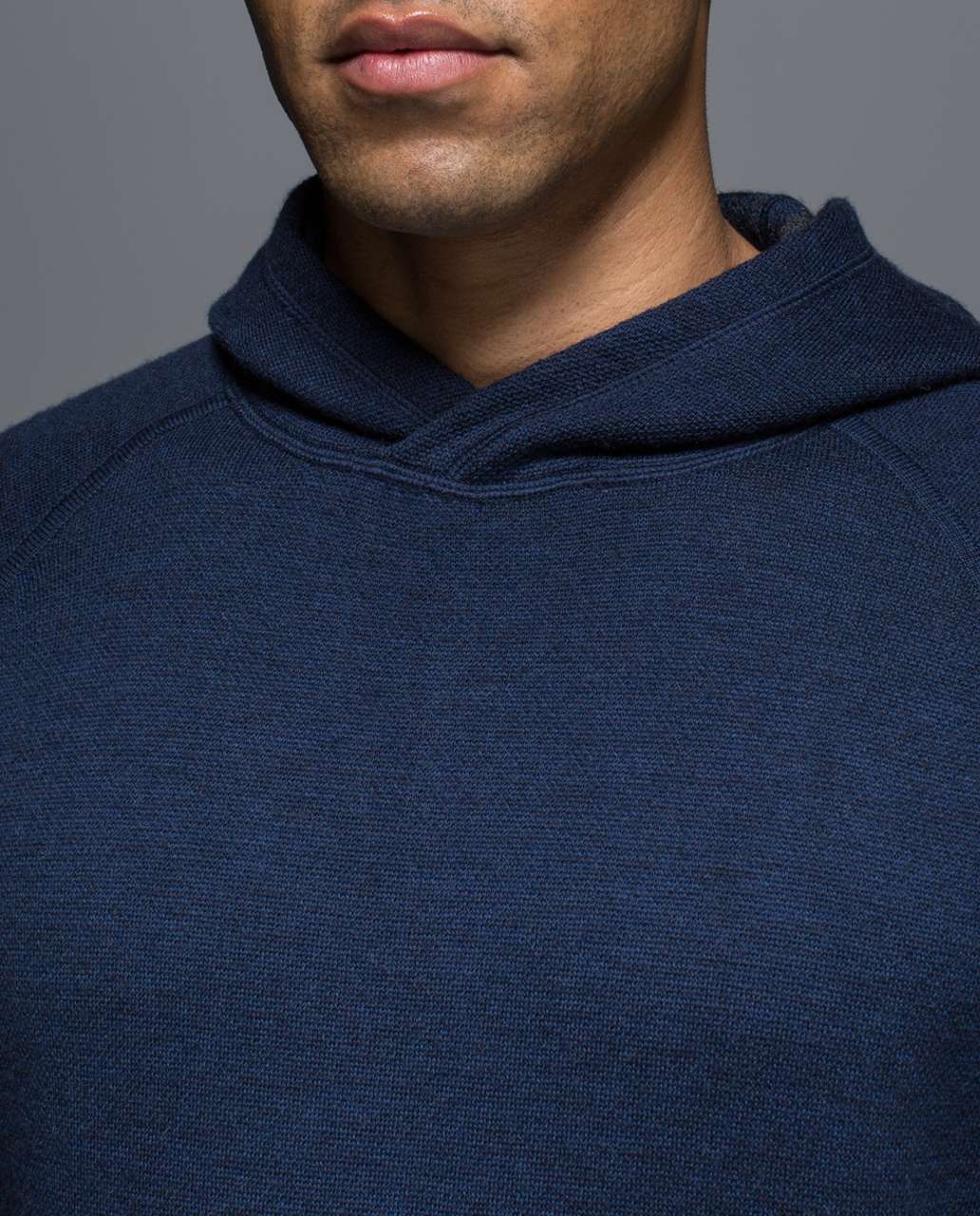 Lululemon Transit Hoodie - Heathered Deep Navy