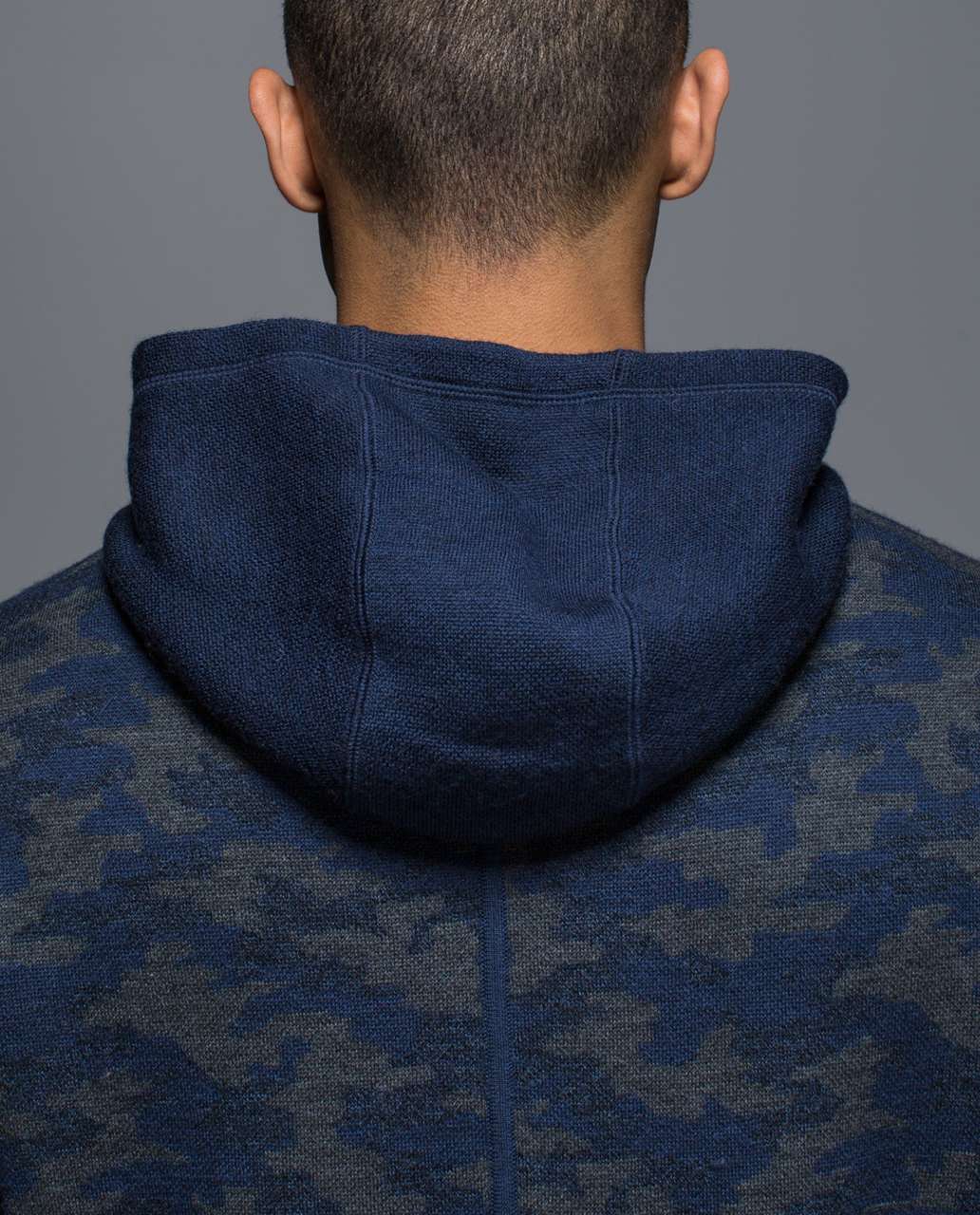 Lululemon Transit Hoodie - Heathered Deep Navy