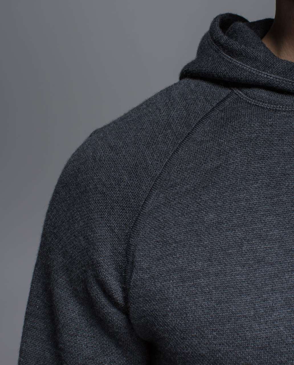 Lululemon Transit Hoodie - Heathered Black