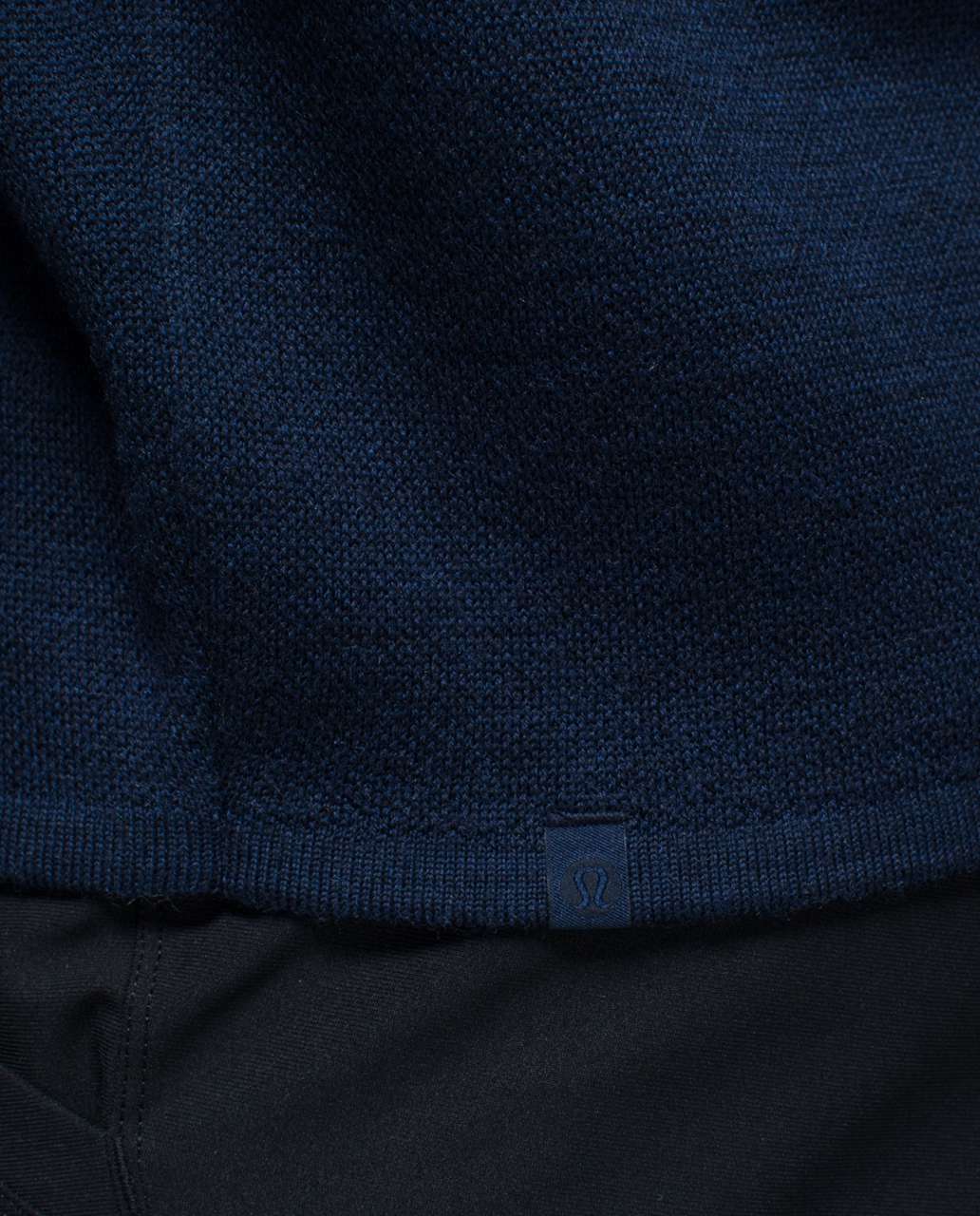 Lululemon Transit Crew - Heathered Deep Navy