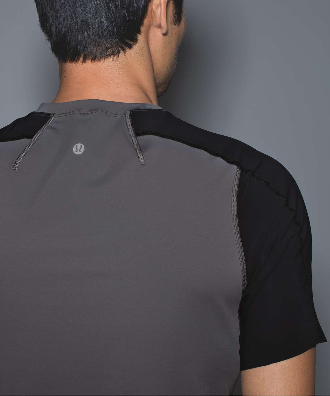 Lululemon Repetition Short Sleeve - Slate / Black