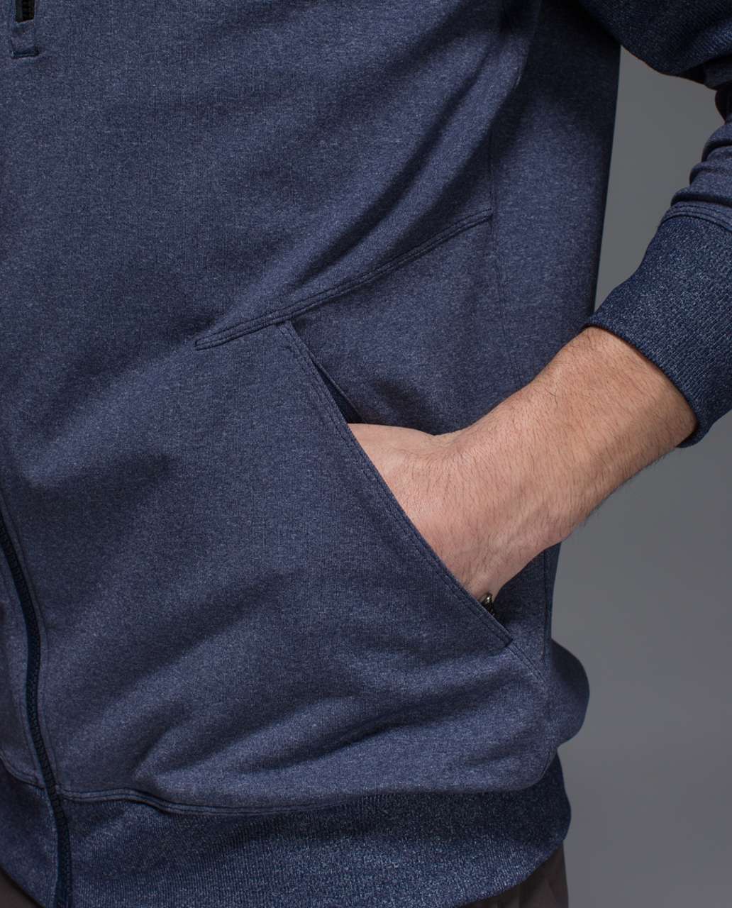 Lululemon Six Pack Jacket - Heathered Deep Navy