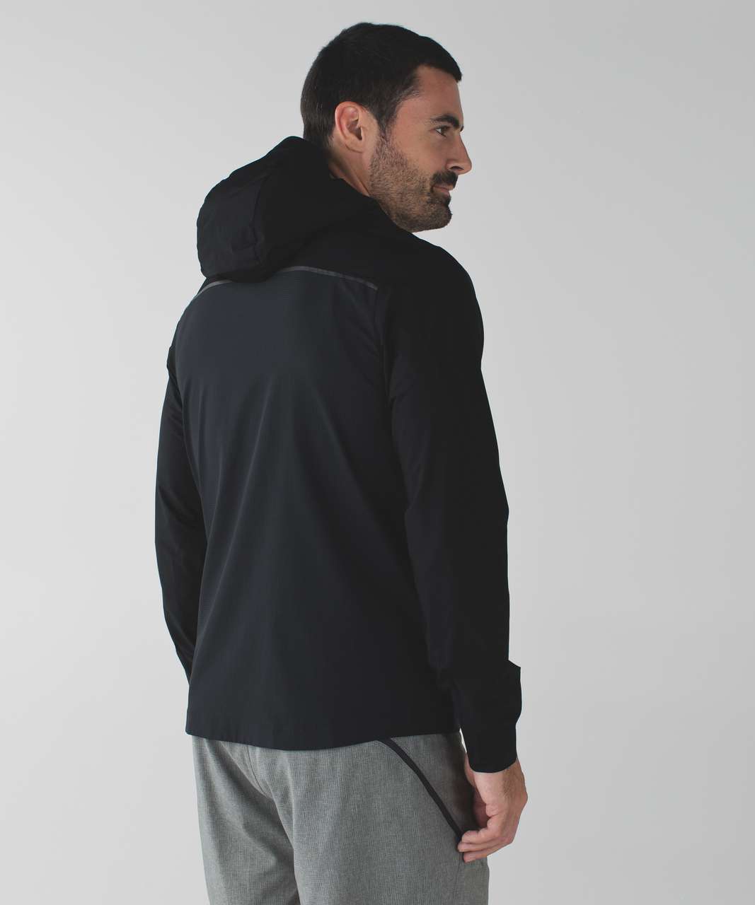 Lululemon Pack-It Jacket *Mesh - Telemark Print Deep Navy Black