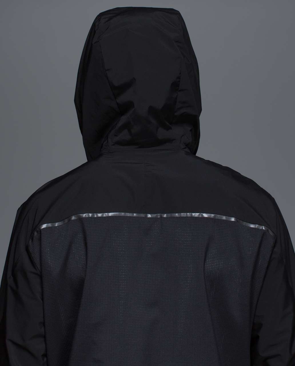 Lululemon Pack-It Jacket *Mesh - Ko Texture Deep Coal Black
