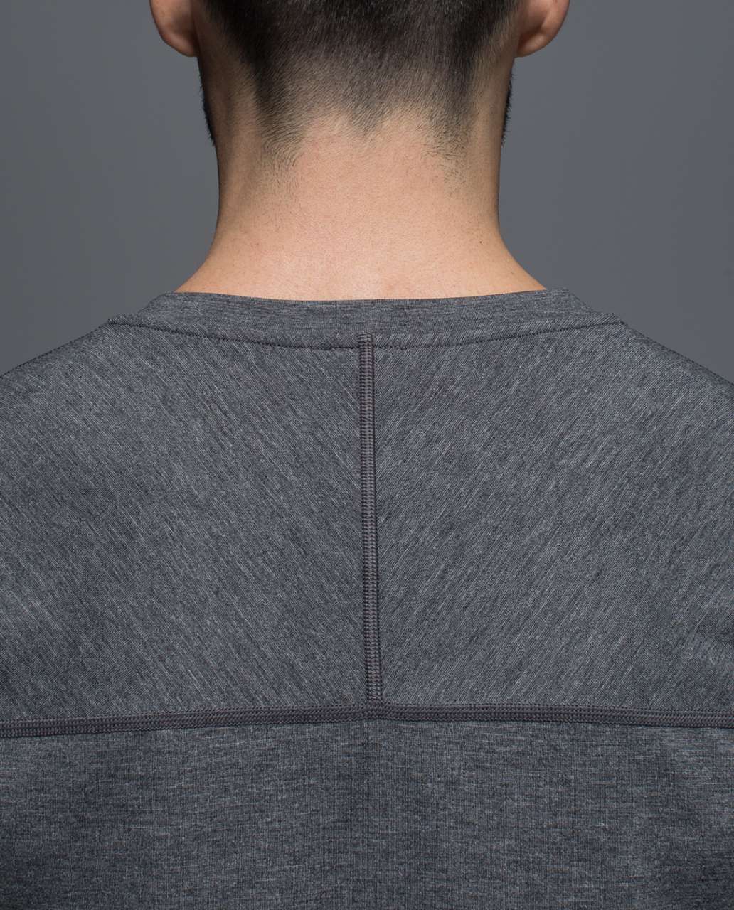 Lululemon Protean Long Sleeve - Heathered Black