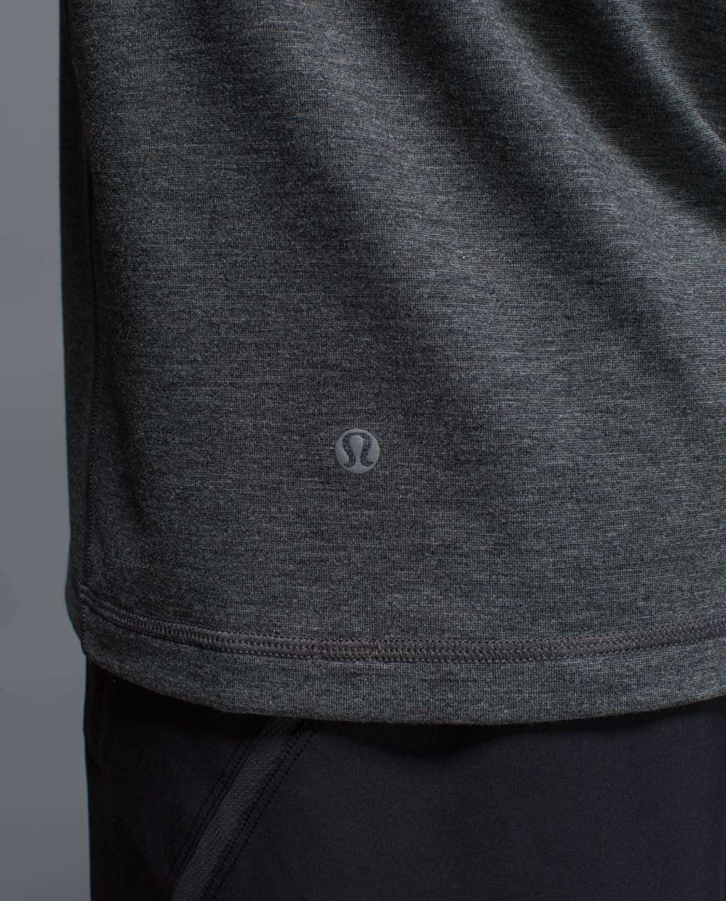 Lululemon Protean Long Sleeve - Heathered Black