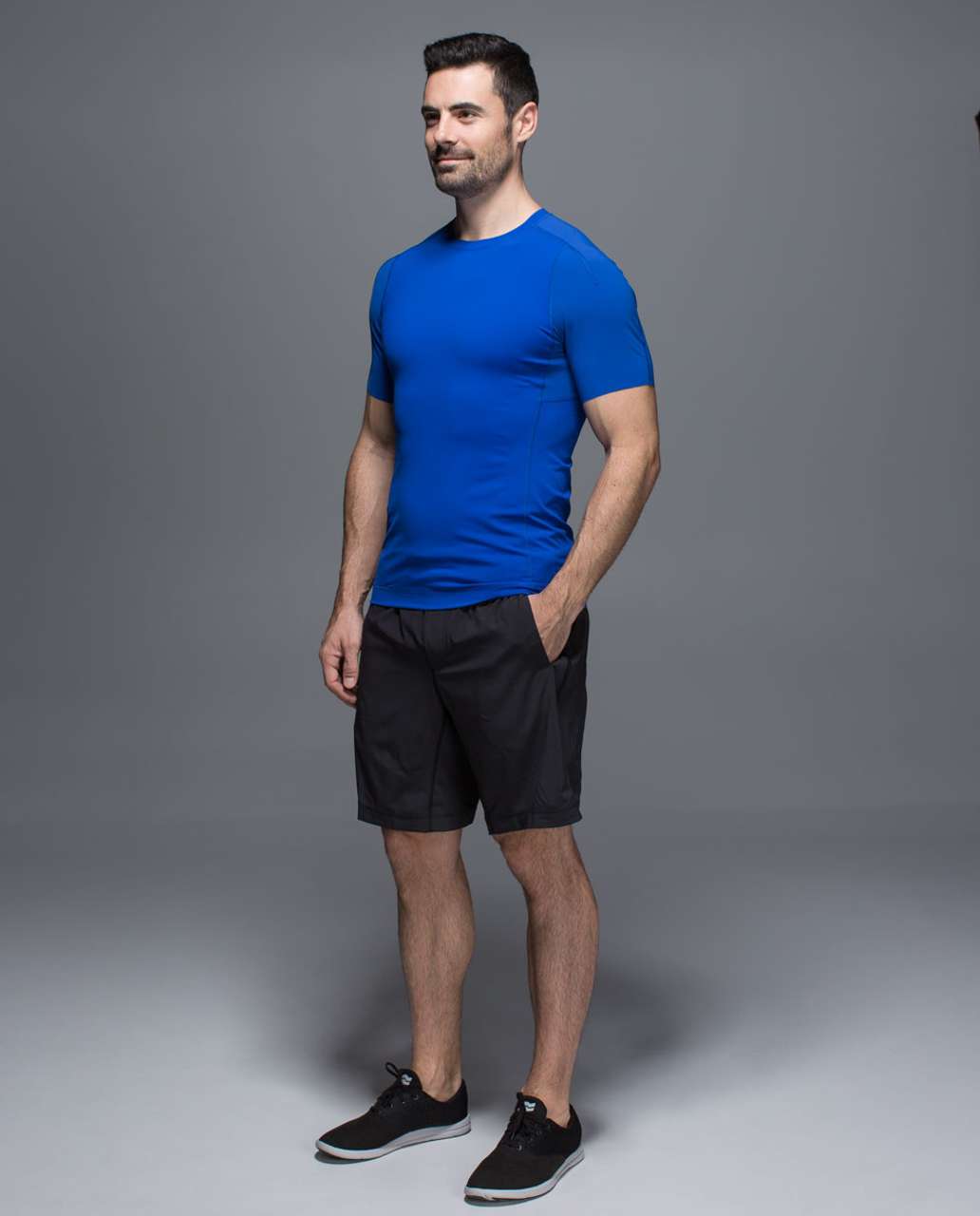 Lululemon Repetition Short Sleeve - Harbor Blue - lulu fanatics