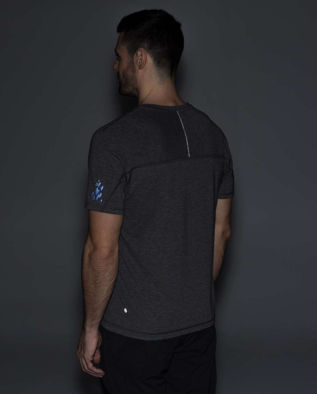 Lululemon Protean Short Sleeve - Heathered Black