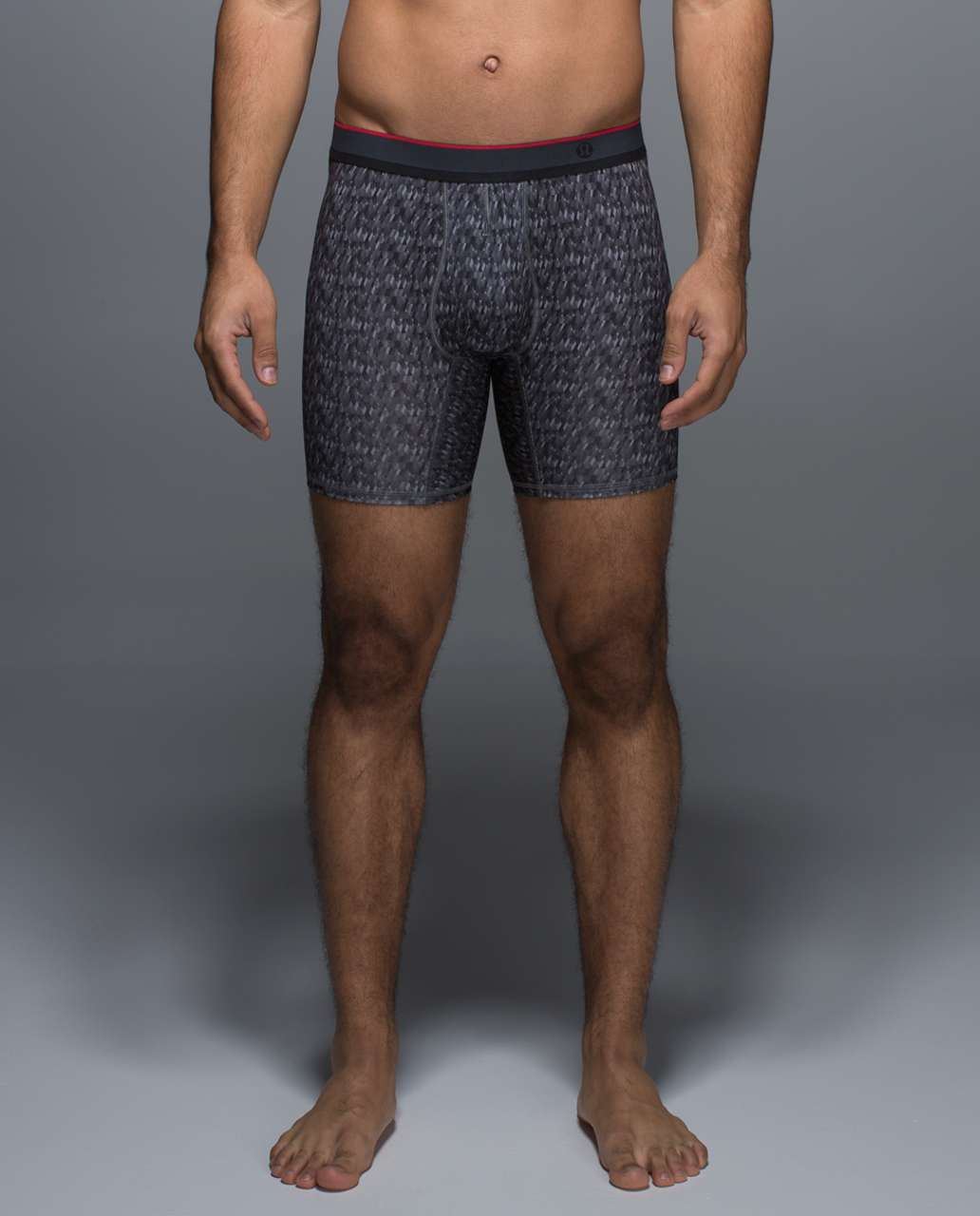 Lululemon No Boxer Boxer (The Long One) - Micro Box Geo Black