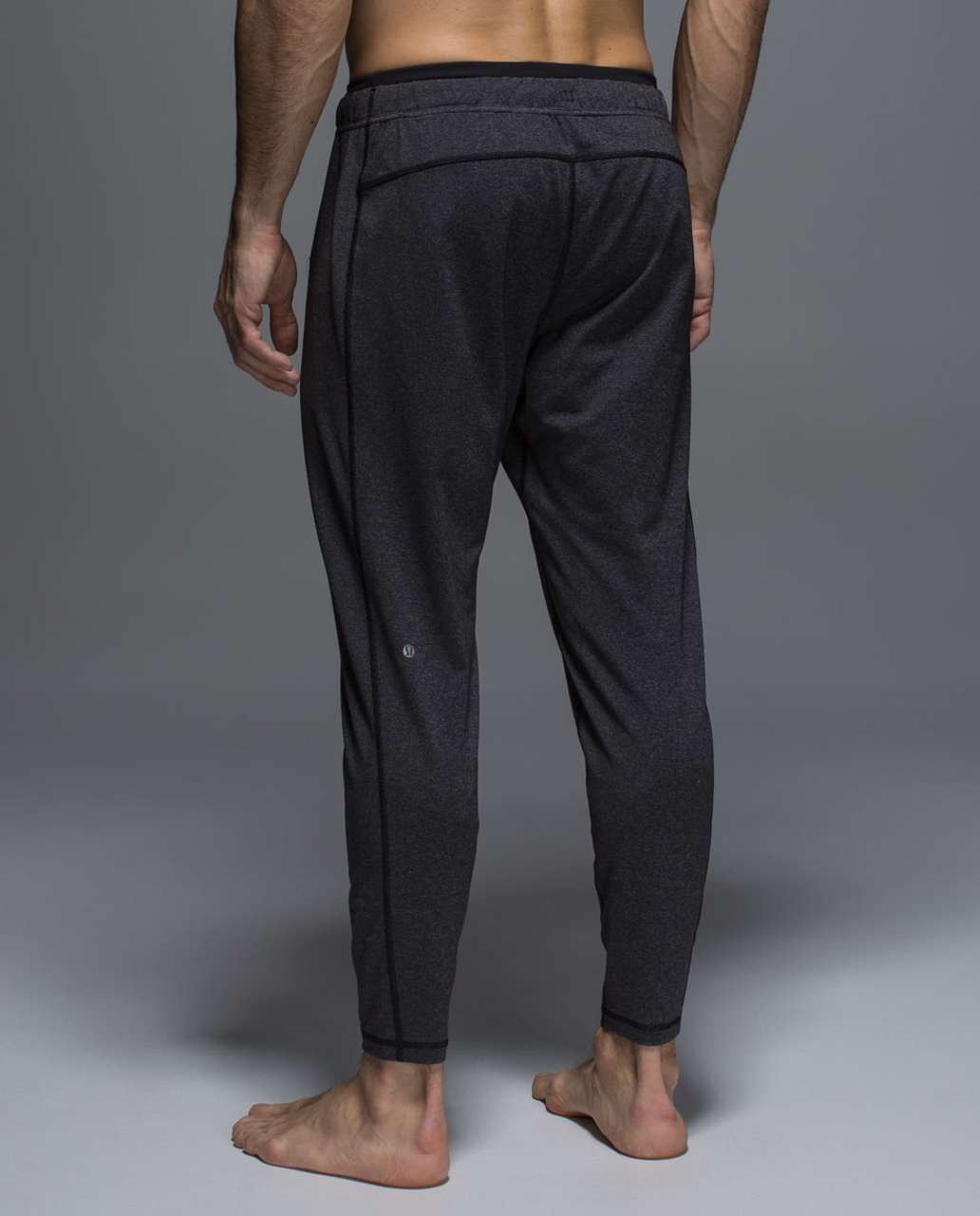 Lululemon On The Mat Pant - Heathered Black / Black