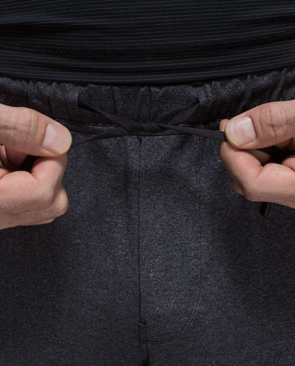 Lululemon On The Mat Pant - Heathered Black / Black