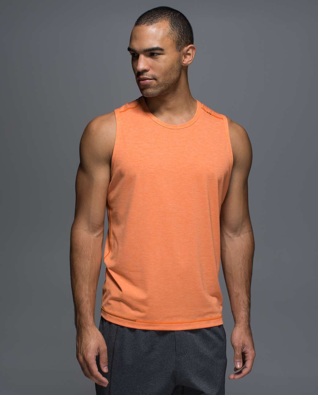 Lululemon Training Sleeveless - Heathered Orange Soda