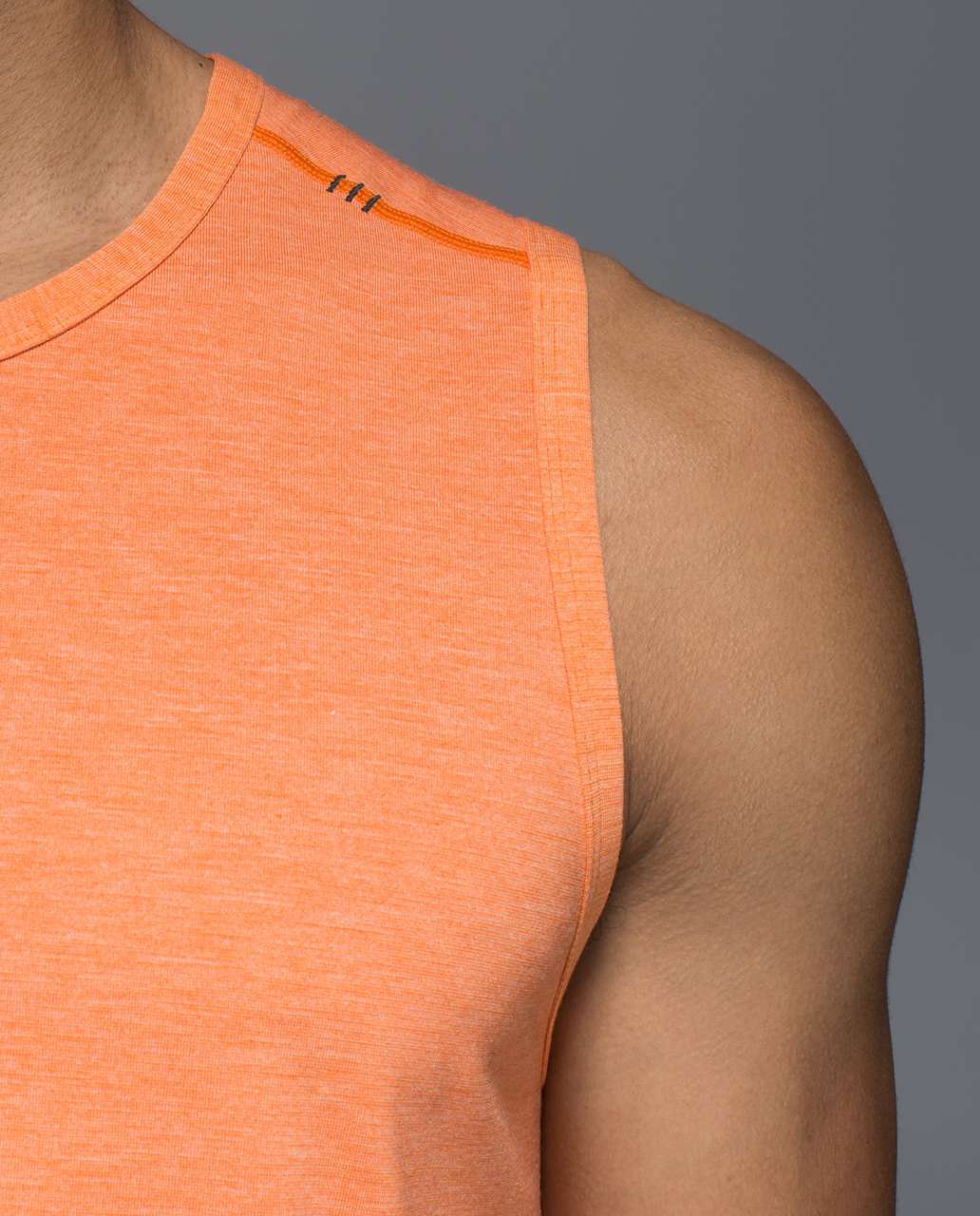 Lululemon Training Sleeveless - Heathered Orange Soda